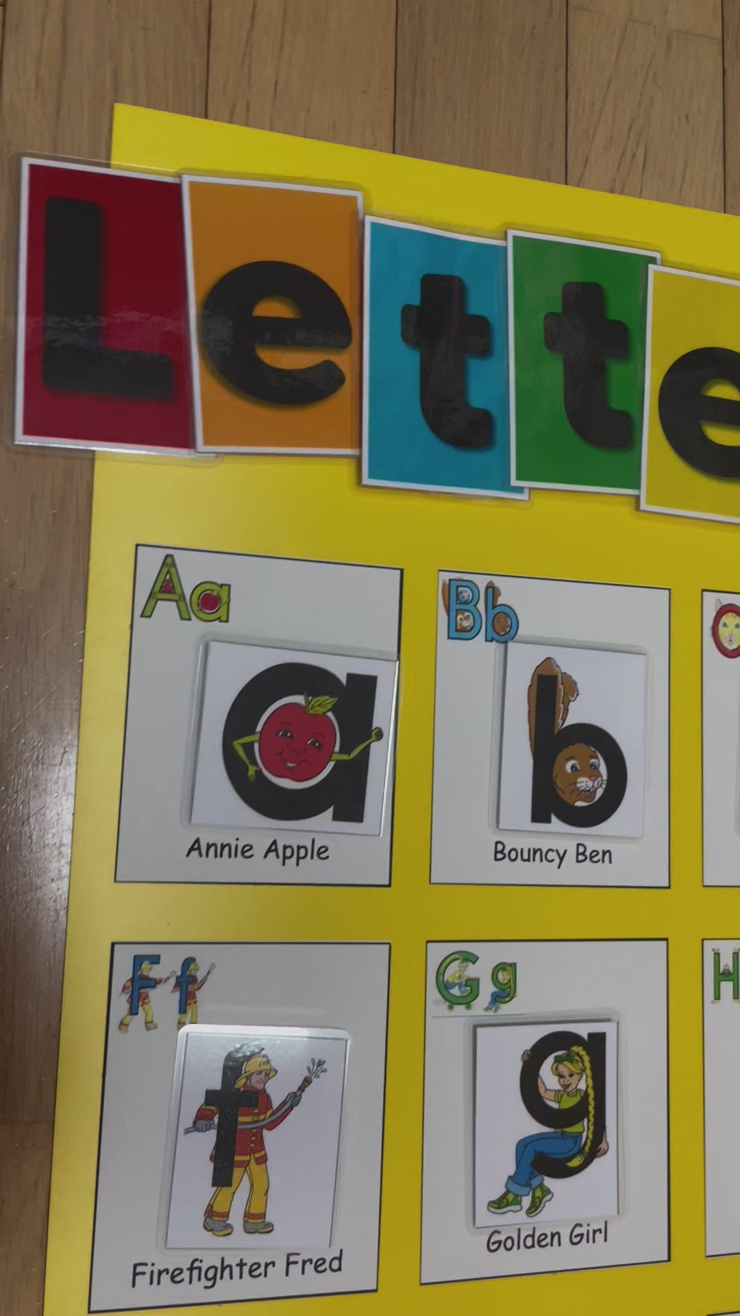 Letterland Alphabet Chart MyBoxSK Letterland Alphabet Chart MyBoxSK