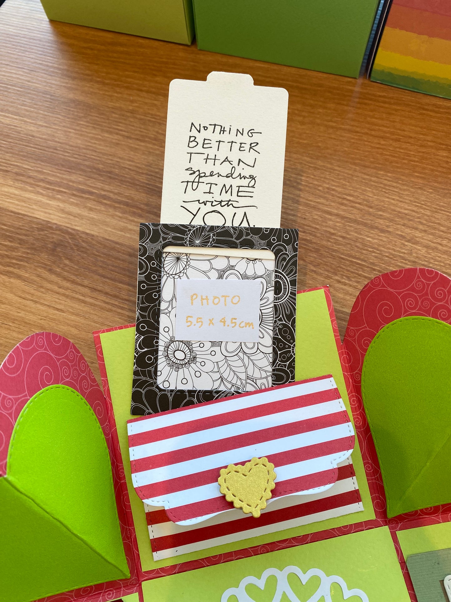 1 Layer Red and Green Christmas