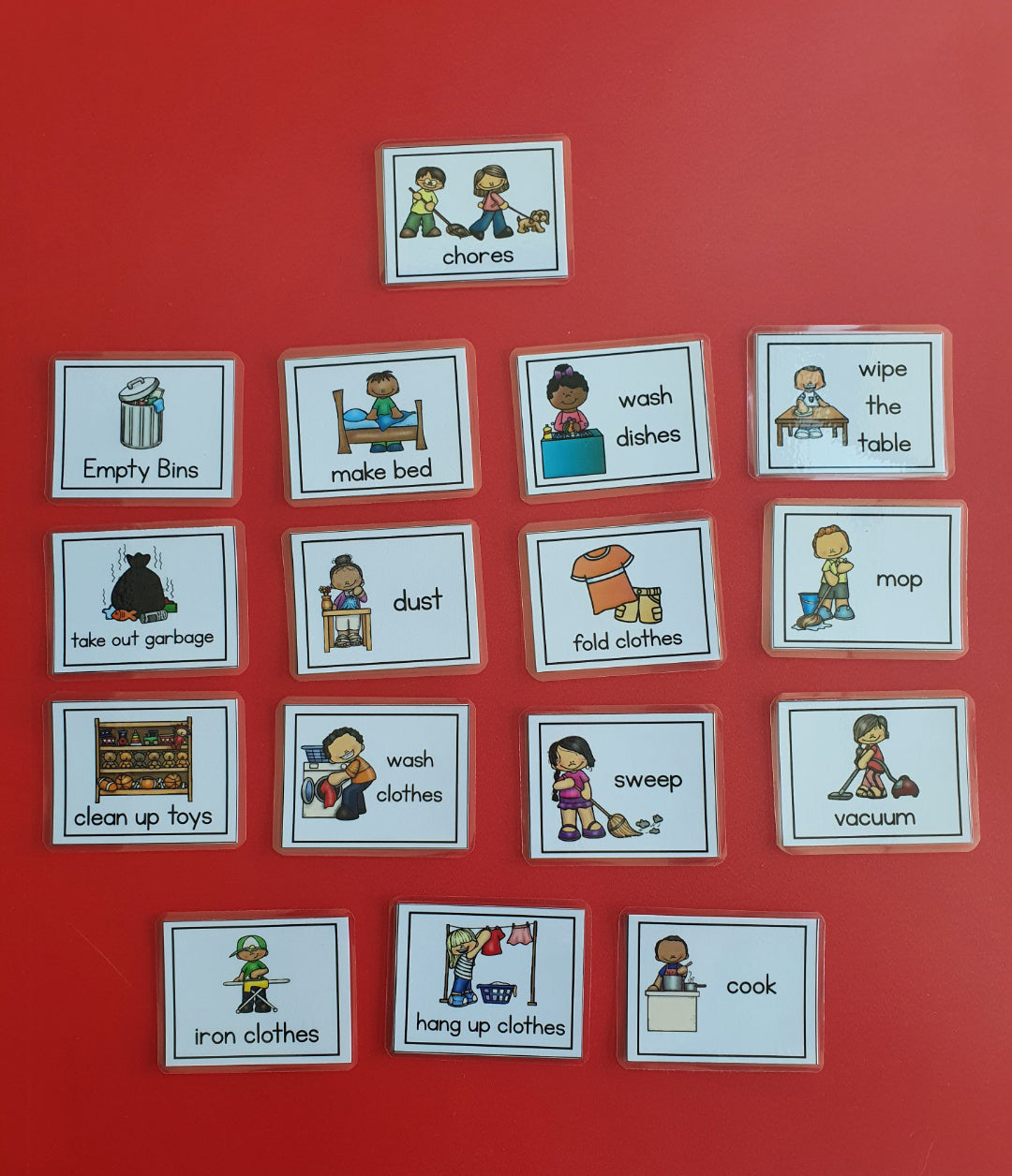 Daily Kids Routine Cards- 171 Pieces - English - (Singapore Public Holiday & Events)