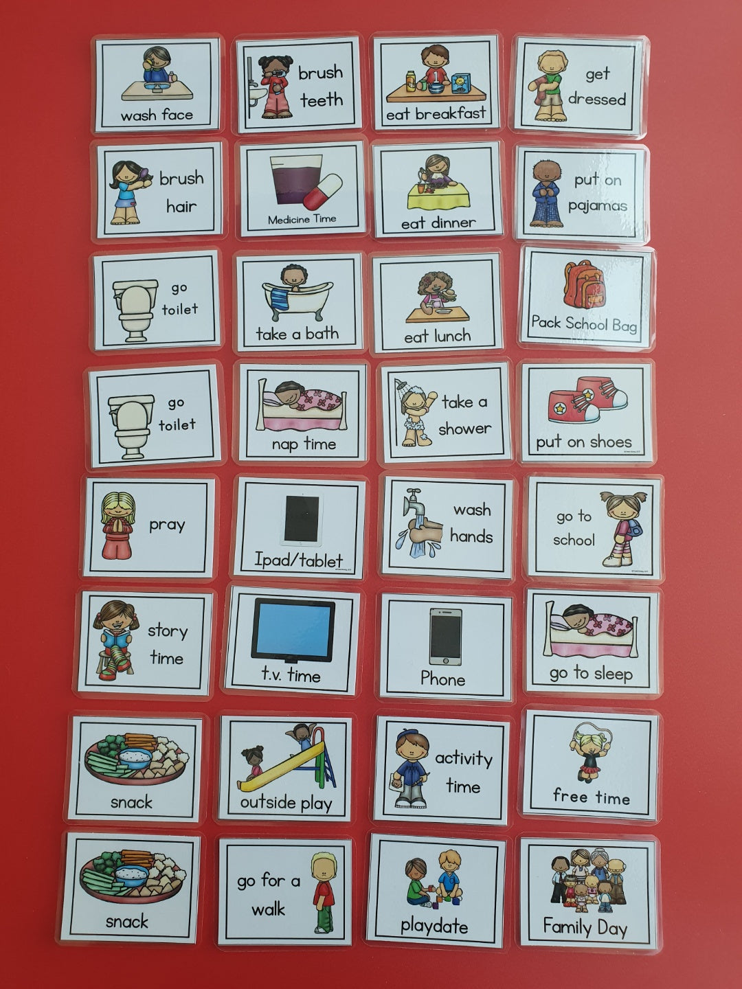 Daily Kids Routine - English - Singapore