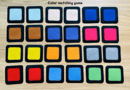 Felt and Fabric Memory game