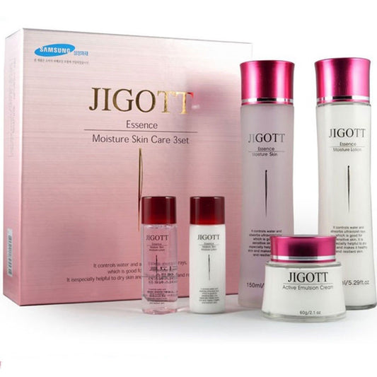 Jigott Essence Moisture Skin Care 3pc Set